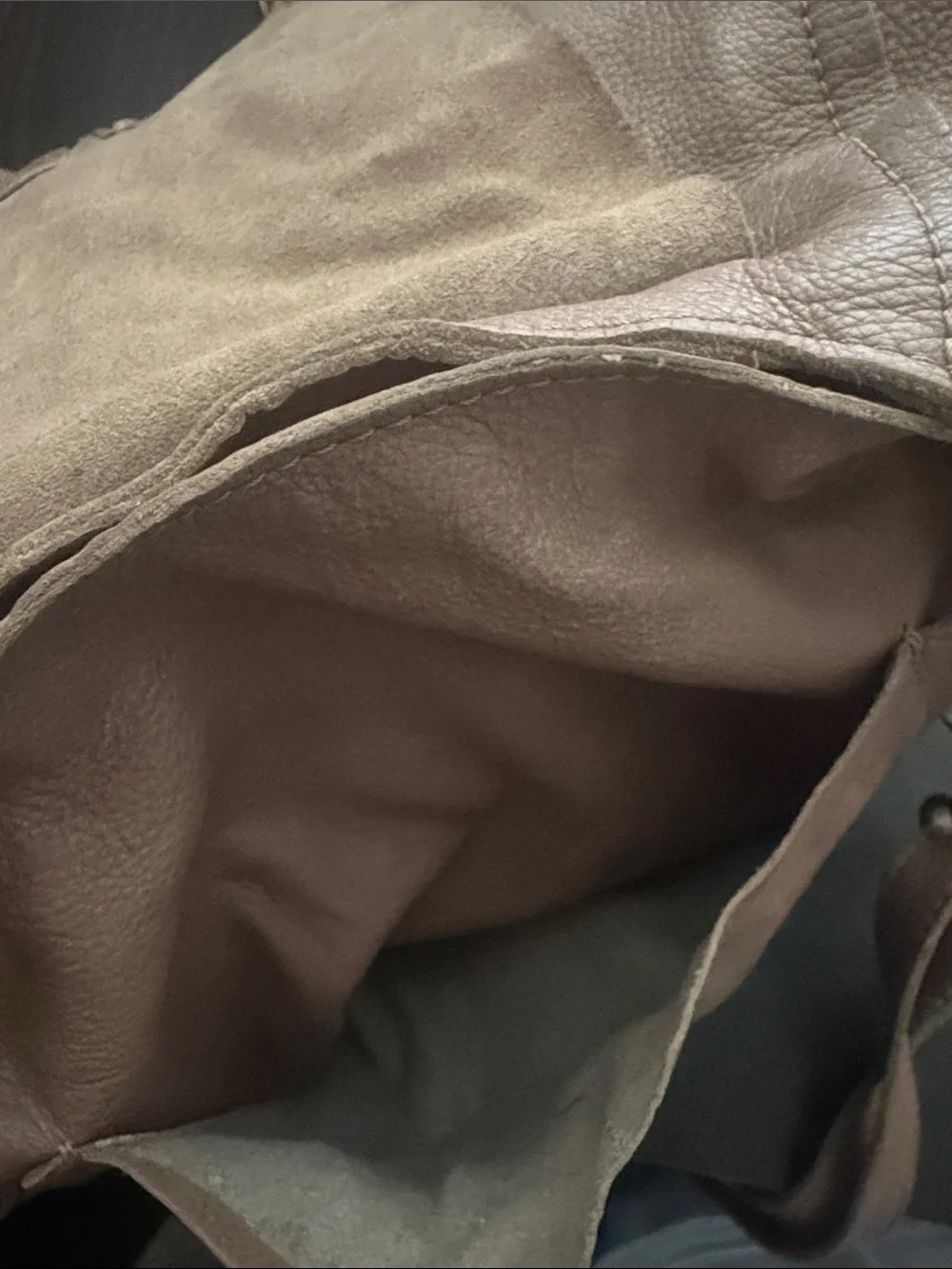We The Free Leigh Distressed Hobo Bag In Saddle